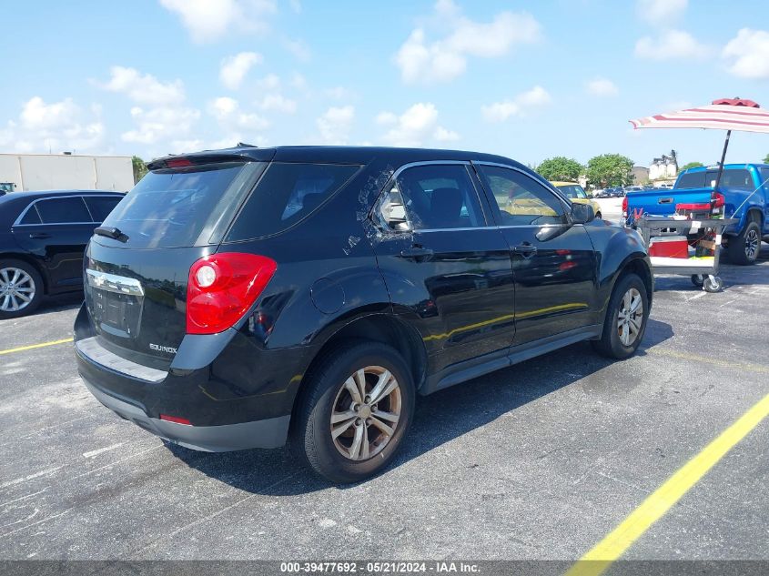 2013 Chevrolet Equinox Ls VIN: 2GNALBEK1D1110252 Lot: 39477692