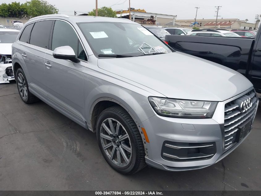 2018 Audi Q7 3.0T Premium VIN: WA1LAAF77JD012378 Lot: 39477694