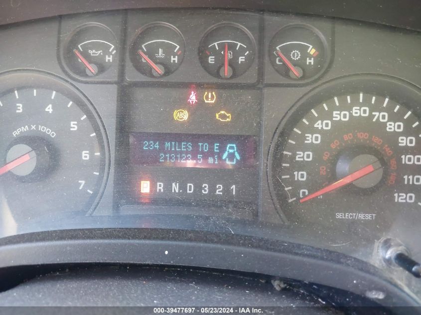 2009 Ford F-150 Stx/Xl/Xlt VIN: 1FTRX14859FA21851 Lot: 39477697