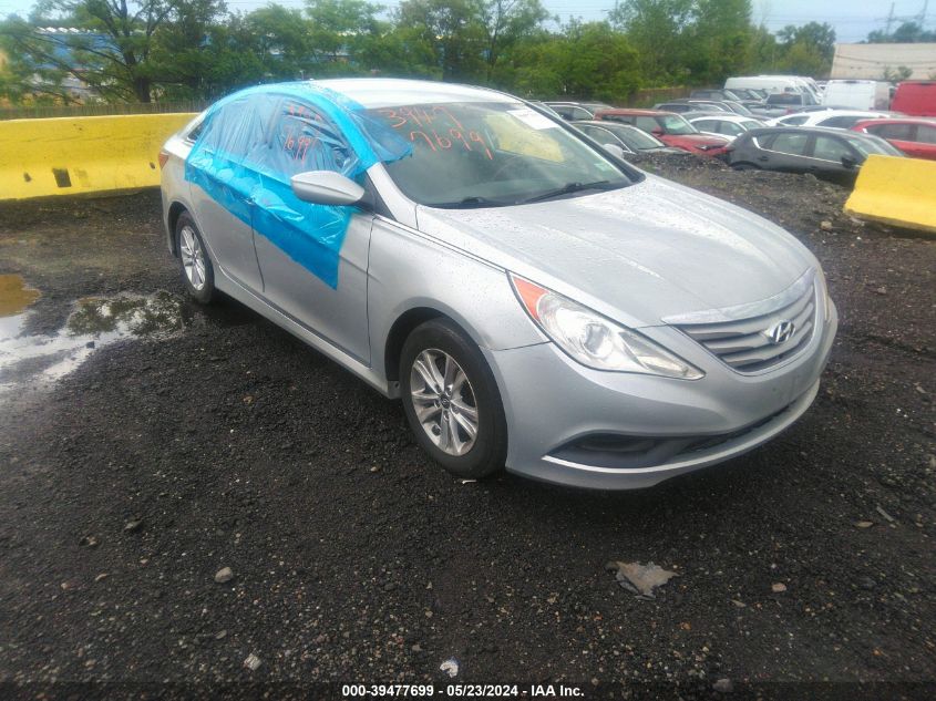 2014 Hyundai Sonata Gls VIN: 5NPEB4AC7EH897943 Lot: 39477699