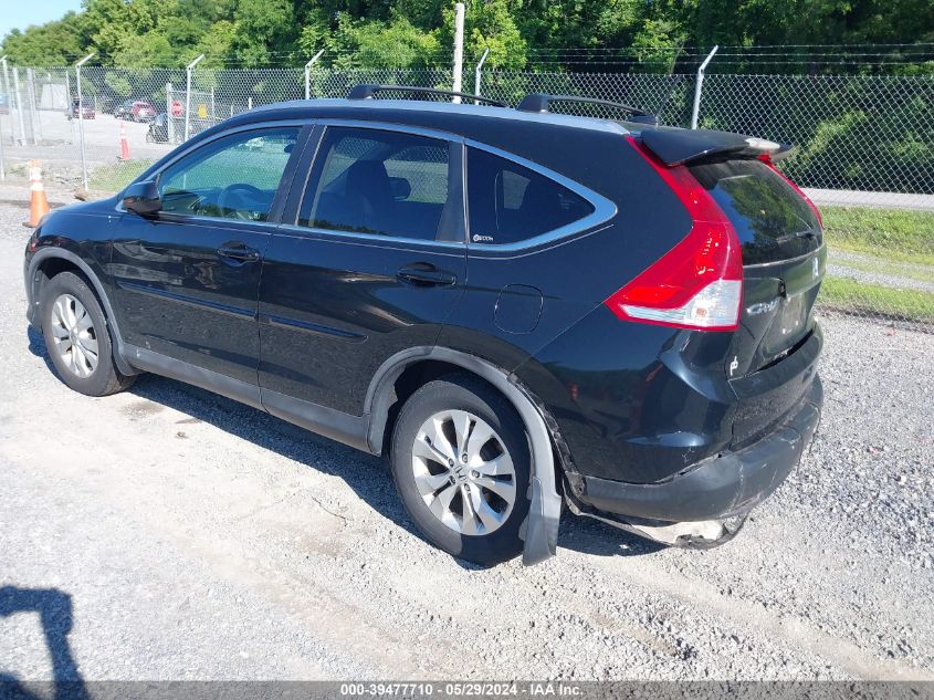 2012 Honda Cr-V Ex-L VIN: 5J6RM4H74CL001475 Lot: 39477710