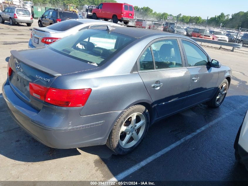 2010 Hyundai Sonata Se VIN: 5NPEU4AC6AH625680 Lot: 39477722