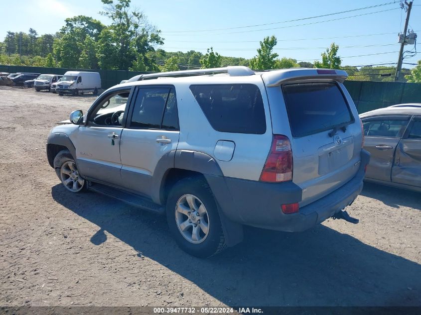 2003 Toyota 4Runner Sr5 Sport V8 VIN: JTEBT14R530007606 Lot: 39477732