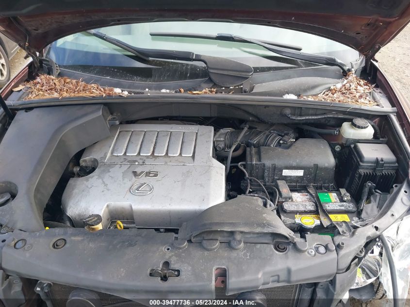 2008 Lexus Rx 350 VIN: JTJHK31U882033552 Lot: 39477736