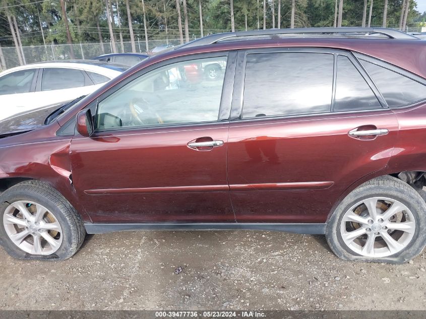 2008 Lexus Rx 350 VIN: JTJHK31U882033552 Lot: 39477736