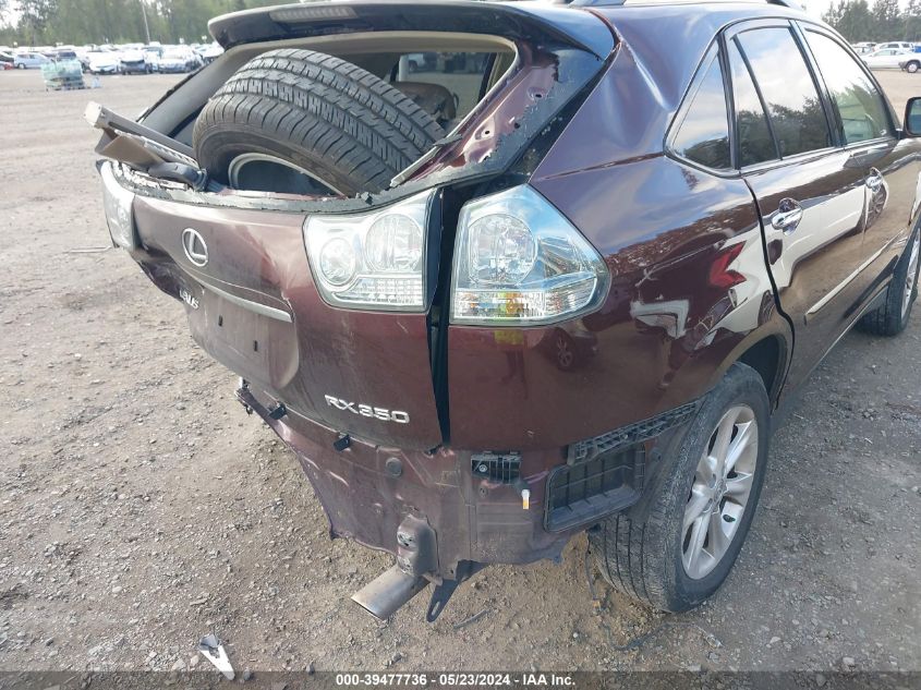 2008 Lexus Rx 350 VIN: JTJHK31U882033552 Lot: 39477736