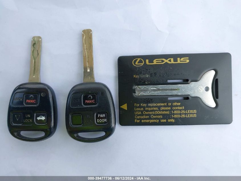 2008 Lexus Rx 350 VIN: JTJHK31U882033552 Lot: 39477736