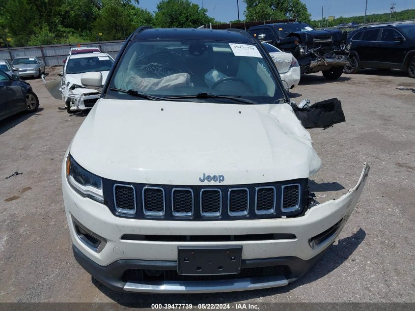 2021 Jeep Compass Limited 4X4 VIN: 3C4NJDCB8MT604332 Lot: 39477739