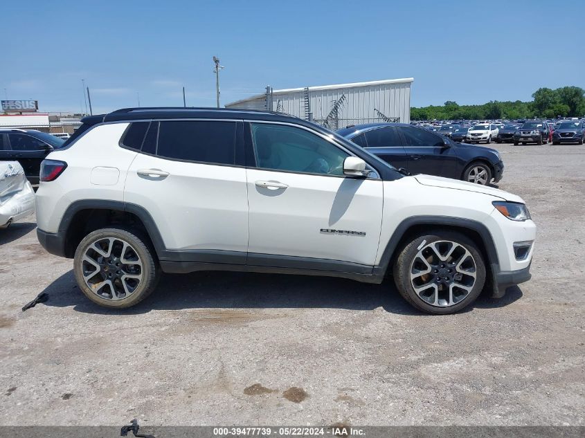 2021 Jeep Compass Limited 4X4 VIN: 3C4NJDCB8MT604332 Lot: 39477739