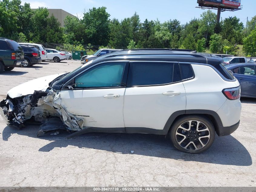 2021 Jeep Compass Limited 4X4 VIN: 3C4NJDCB8MT604332 Lot: 39477739