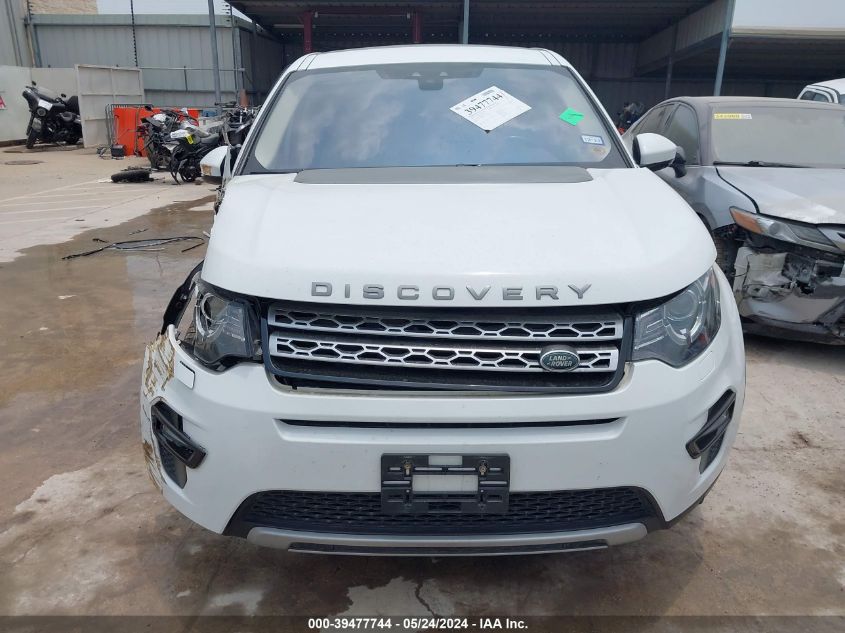 2018 Land Rover Discovery Sport Hse VIN: SALCR2RX8JH723380 Lot: 39477744