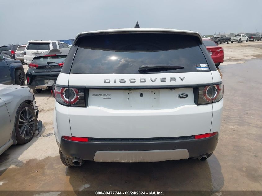 2018 Land Rover Discovery Sport Hse VIN: SALCR2RX8JH723380 Lot: 39477744