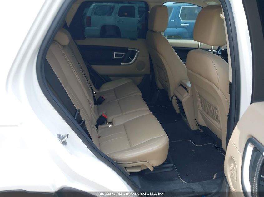 2018 Land Rover Discovery Sport Hse VIN: SALCR2RX8JH723380 Lot: 39477744