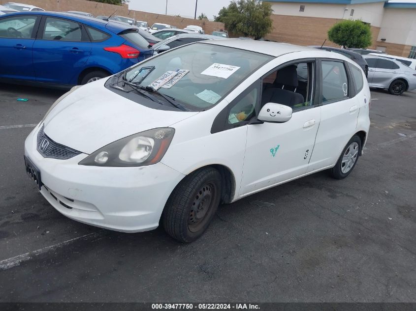 2013 Honda Fit VIN: JHMGE8H36DC034332 Lot: 39477750