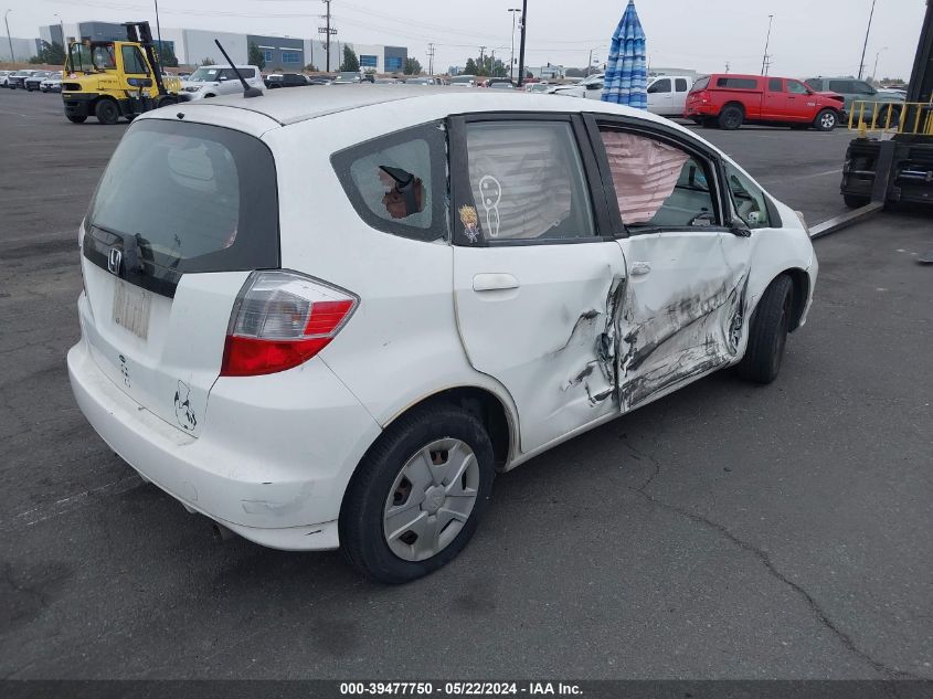 2013 Honda Fit VIN: JHMGE8H36DC034332 Lot: 39477750