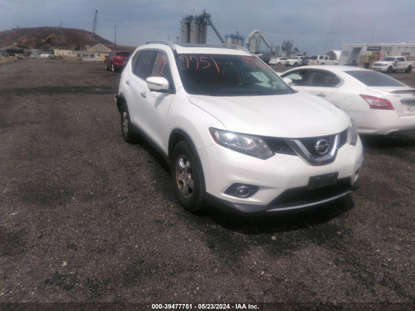 5N1AT2MV4GC775094 2016 NISSAN ROGUE - Image 1