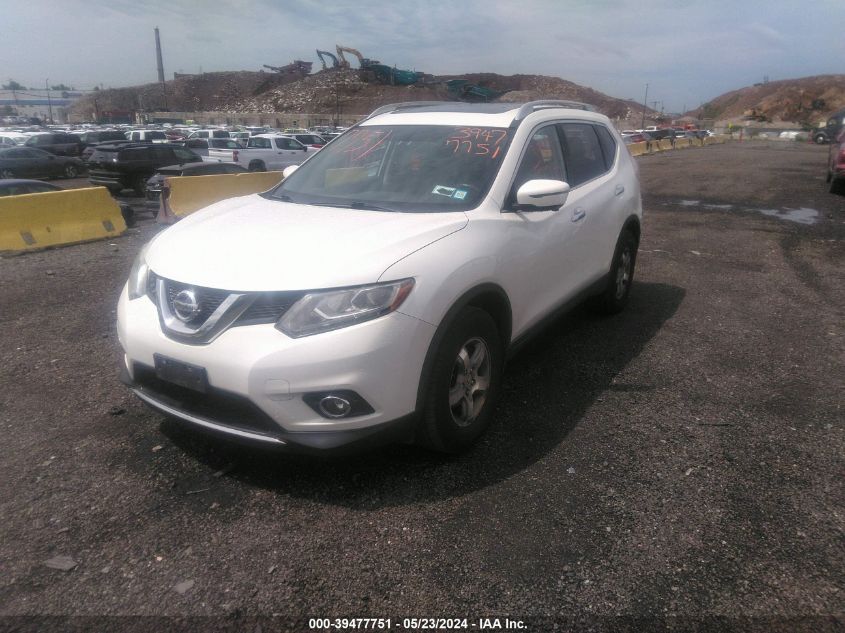 5N1AT2MV4GC775094 2016 NISSAN ROGUE - Image 2