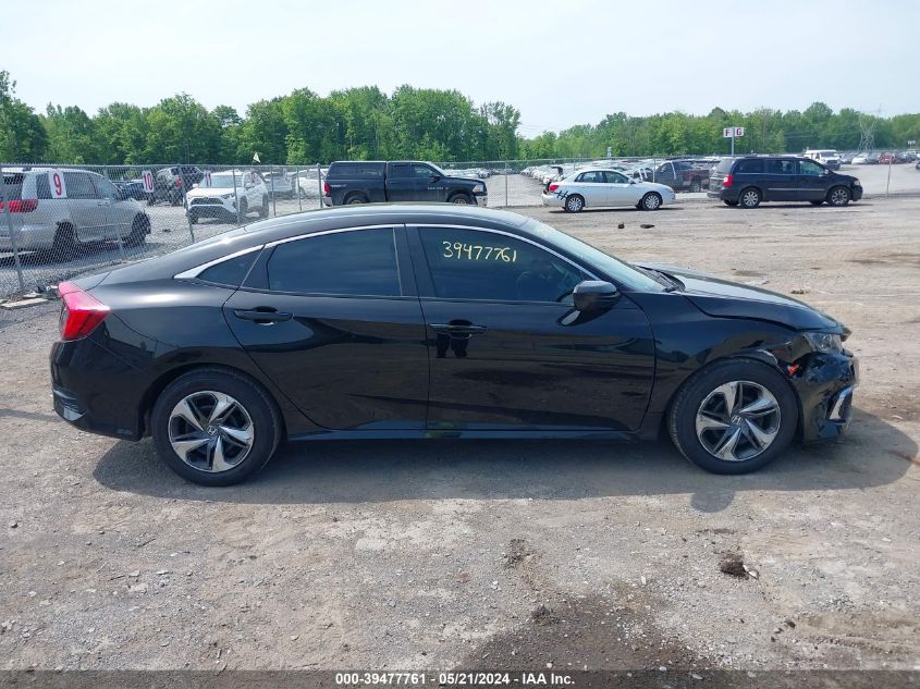 2020 Honda Civic Lx VIN: 2HGFC2F65LH601544 Lot: 39477761