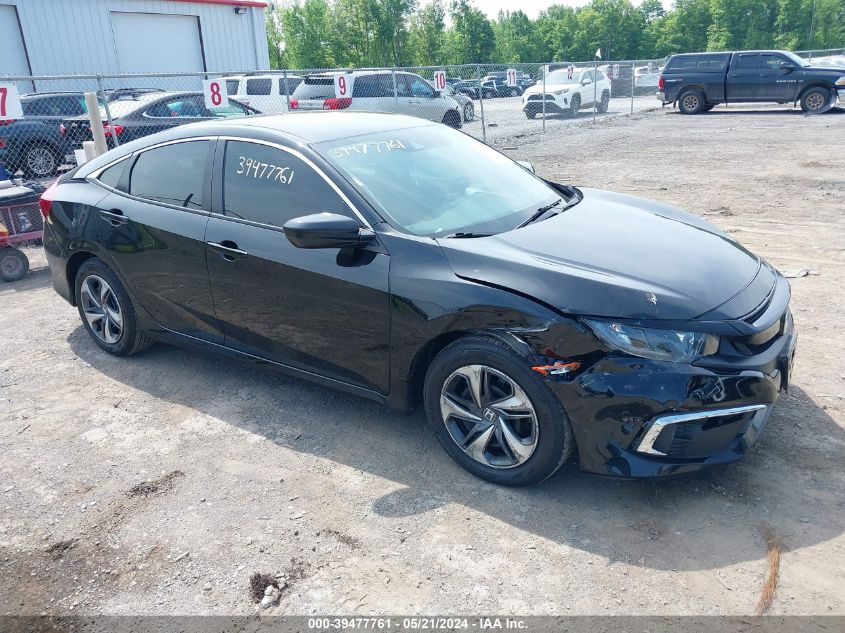 2020 Honda Civic Lx VIN: 2HGFC2F65LH601544 Lot: 39477761