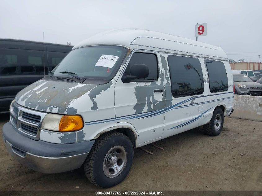 2000 Dodge Ram Van 1500 B1500 VIN: 2B6HB11Y2YK141898 Lot: 39477762