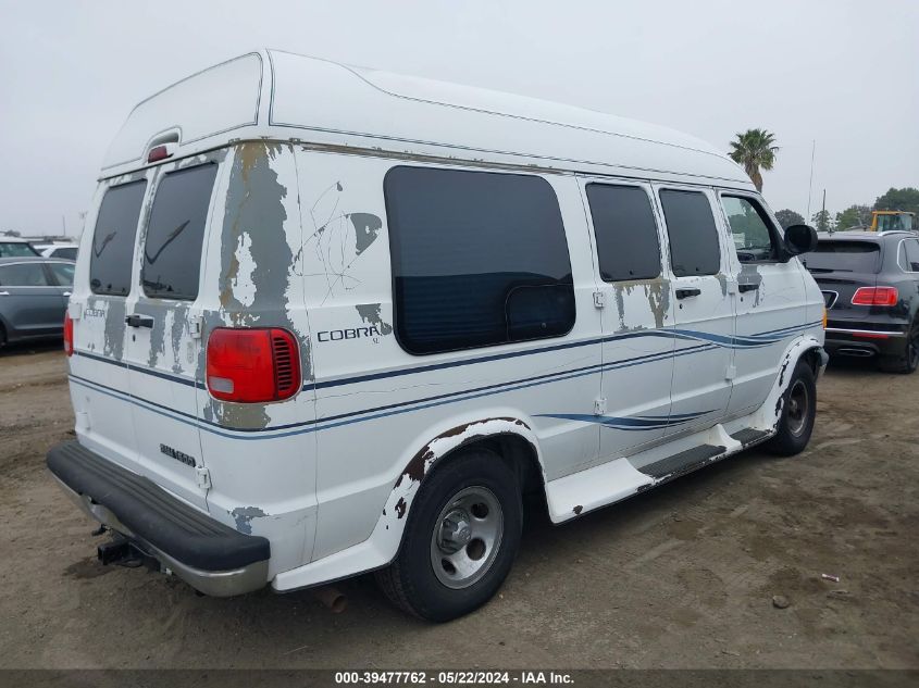 2000 Dodge Ram Van 1500 B1500 VIN: 2B6HB11Y2YK141898 Lot: 39477762