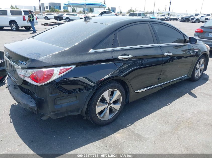 2012 Hyundai Sonata Hybrid VIN: KMHEC4A49CA037676 Lot: 39477768