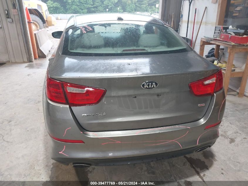 2015 Kia Optima Lx VIN: 5XXGM4A74FG496787 Lot: 39477769