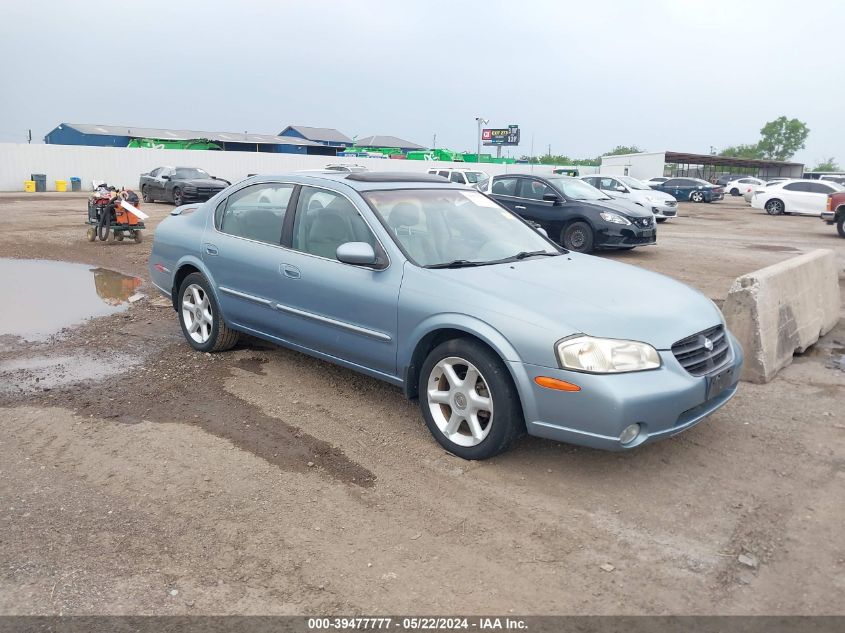 2000 Nissan Maxima Gle/Gxe/Se VIN: JN1CA31D8YT528783 Lot: 39477777