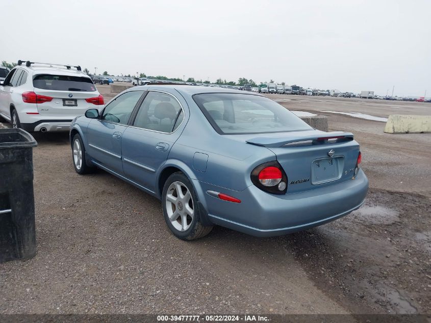 2000 Nissan Maxima Gle/Gxe/Se VIN: JN1CA31D8YT528783 Lot: 39477777