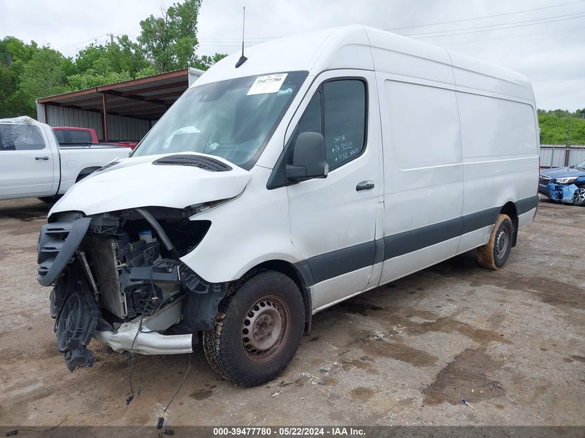 2021 MERCEDES-BENZ SPRINTER 2500 HIGH ROOF I4 DIESEL VIN: W1W4DCHY6MT049133