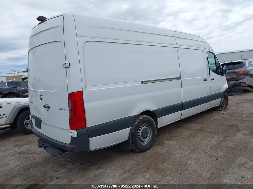 2021 MERCEDES-BENZ SPRINTER 2500 HIGH ROOF I4 DIESEL VIN: W1W4DCHY6MT049133