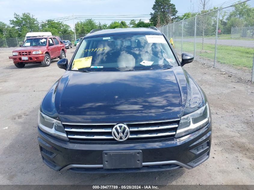 2018 Volkswagen Tiguan 2.0T S VIN: 3VV0B7AX3JM119997 Lot: 39477789