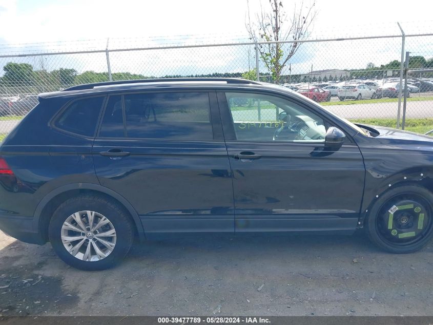 2018 Volkswagen Tiguan 2.0T S VIN: 3VV0B7AX3JM119997 Lot: 39477789