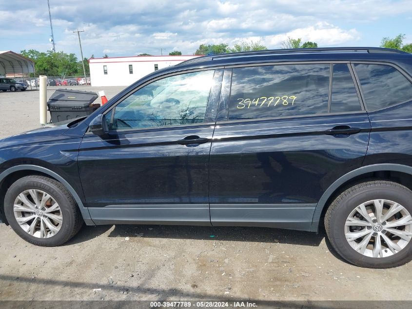 2018 Volkswagen Tiguan 2.0T S VIN: 3VV0B7AX3JM119997 Lot: 39477789