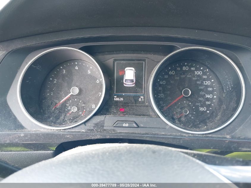 2018 Volkswagen Tiguan 2.0T S VIN: 3VV0B7AX3JM119997 Lot: 39477789