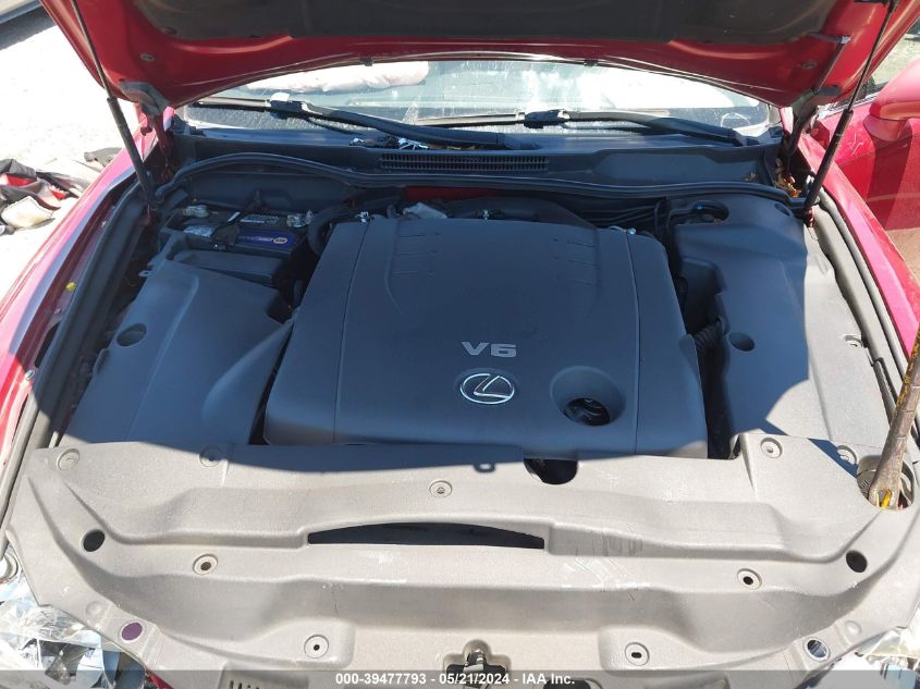 2010 Lexus Is 250 VIN: JTHBF5C20A2095844 Lot: 39477793