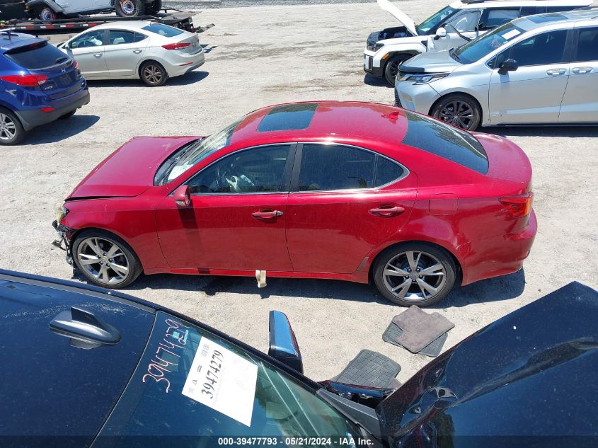 2010 Lexus Is 250 VIN: JTHBF5C20A2095844 Lot: 39477793