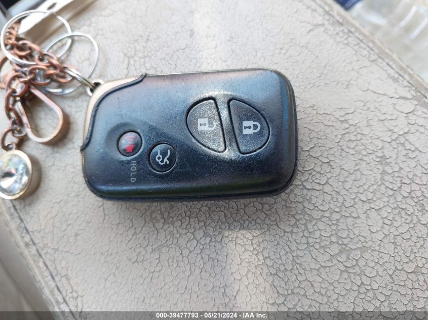 2010 Lexus Is 250 VIN: JTHBF5C20A2095844 Lot: 39477793