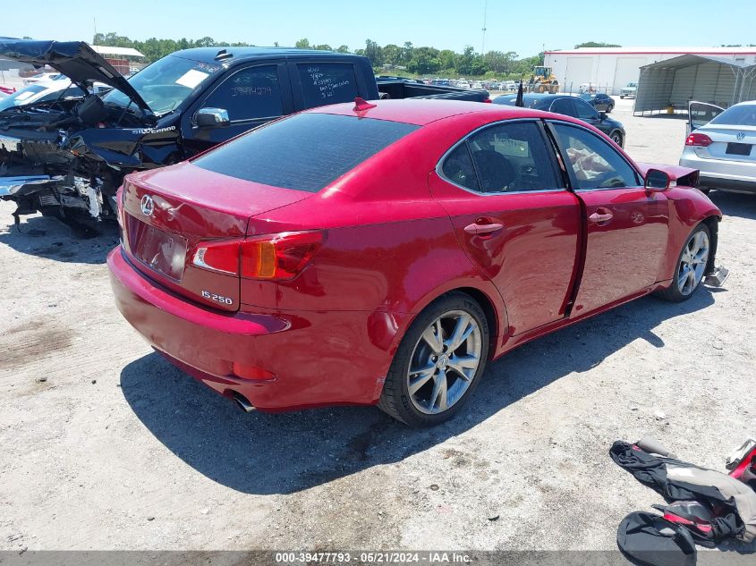 2010 Lexus Is 250 VIN: JTHBF5C20A2095844 Lot: 39477793