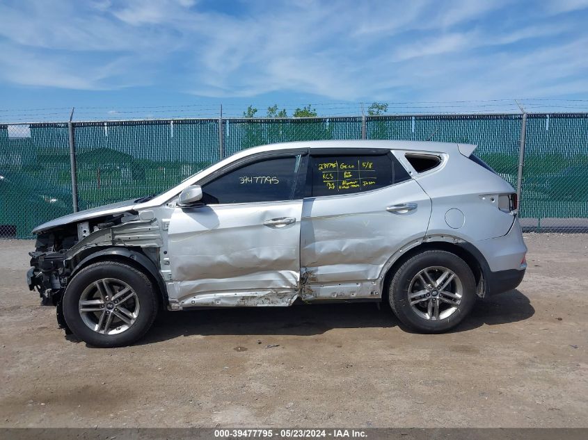 2018 Hyundai Santa Fe Sport 2.4L VIN: 5XYZTDLB3JG521650 Lot: 39477795