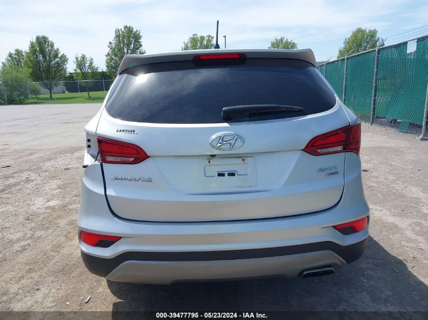 2018 HYUNDAI SANTA FE SPORT 2.4L - 5XYZTDLB3JG521650