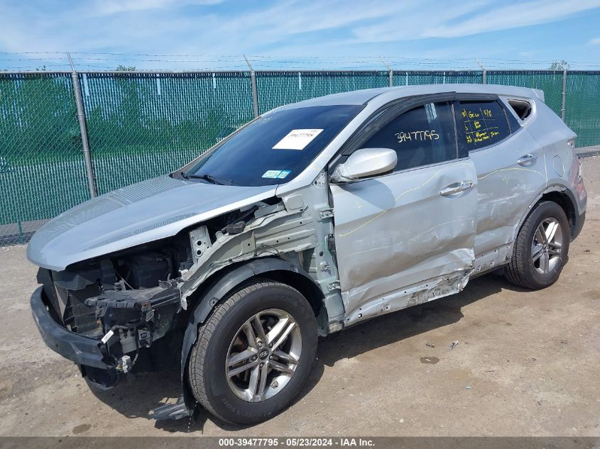 2018 Hyundai Santa Fe Sport 2.4L VIN: 5XYZTDLB3JG521650 Lot: 39477795