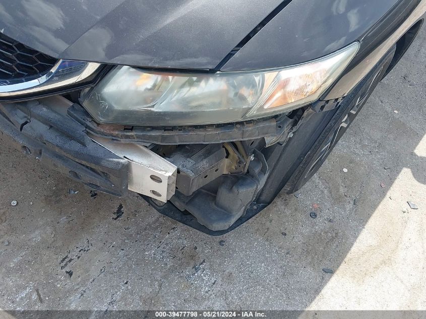 2014 Honda Civic Ex VIN: 2HGFB2F81EH524162 Lot: 39477798