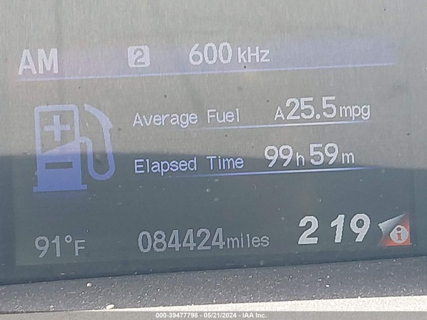 2014 Honda Civic Ex VIN: 2HGFB2F81EH524162 Lot: 39477798