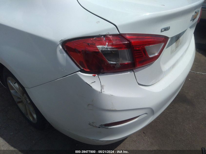 2019 Chevrolet Cruze Lt VIN: 1G1BE5SM0K7115112 Lot: 39477800