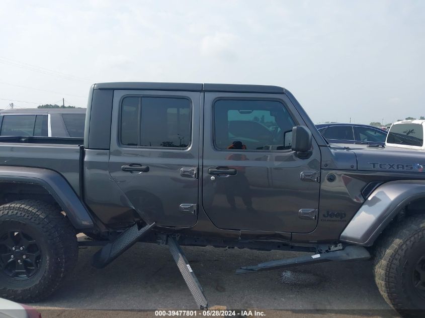2021 Jeep Gladiator Texas Trail 4X4 VIN: 1C6HJTAG2ML618817 Lot: 39477801