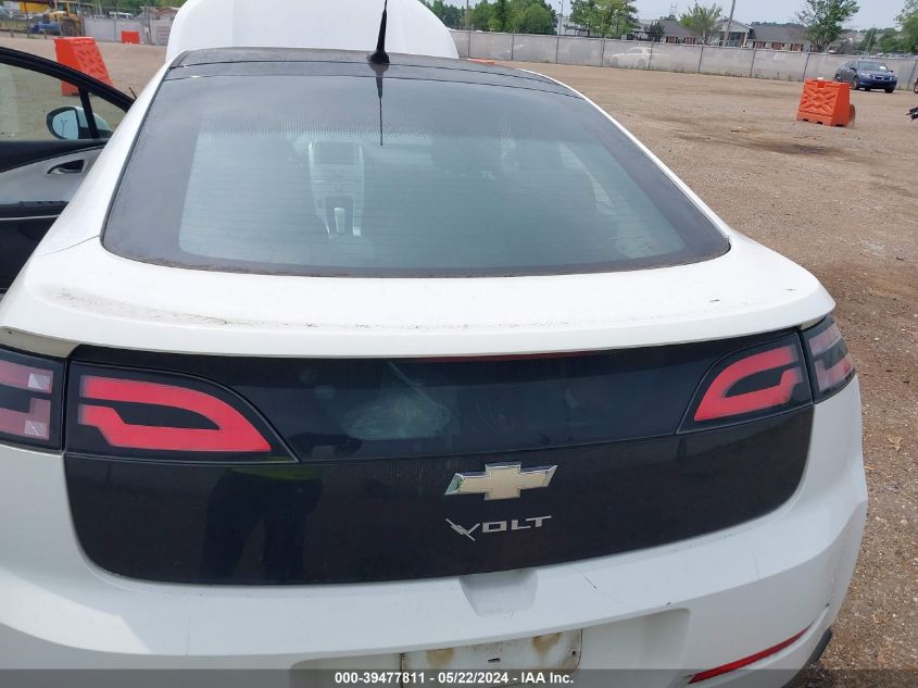 2012 Chevrolet Volt VIN: 1G1RB6E42CU125975 Lot: 39477811