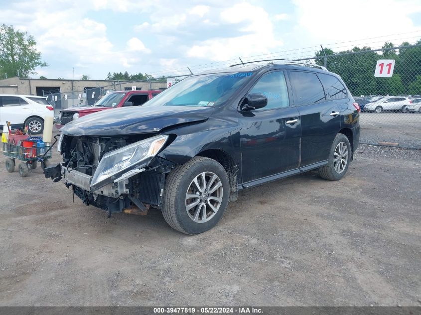 2016 Nissan Pathfinder S VIN: 5N1AR2MM7GC624790 Lot: 39477819