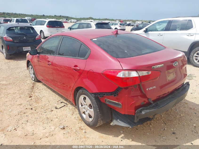 2016 Kia Forte Lx VIN: KNAFK4A67G5606890 Lot: 39477820