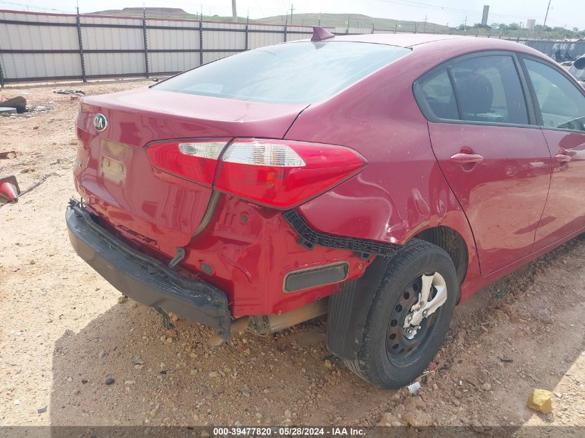 2016 Kia Forte Lx VIN: KNAFK4A67G5606890 Lot: 39477820